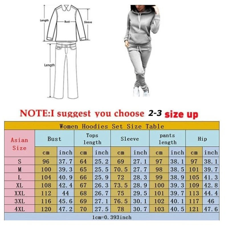 Women's 2024 New High-Quality Two-Piece Sweats Set Versatile, Casual Sport Matching Pullover Tracksuit