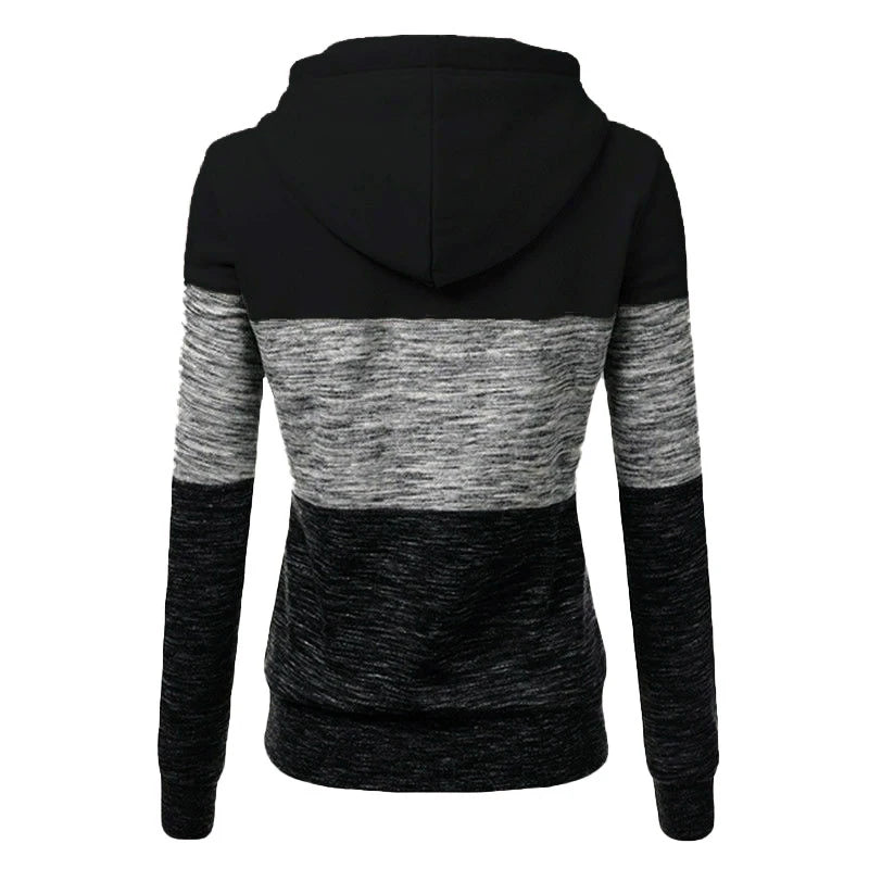 Women's Spring 2024 Sweatshirt Tracksuit High-Quality Versatile Hoodies for Daily Wear & Jogging